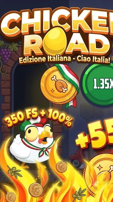 Chicken Road IT: Gallina d'Oro 🐔🪙 Screenshot