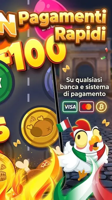 Chicken Road IT: Gallina d'Oro 🐔🪙 Screenshot