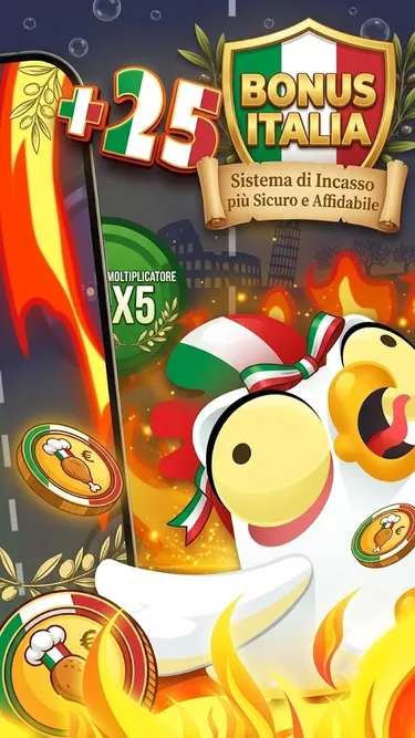 Chicken Road IT: Gallina d'Oro 🐔🪙 Screenshot