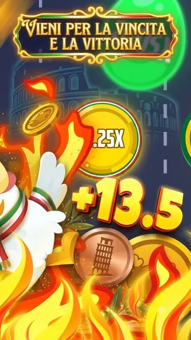 Chicken Road IT: Gallina d'Oro 🐔🪙 Screenshot